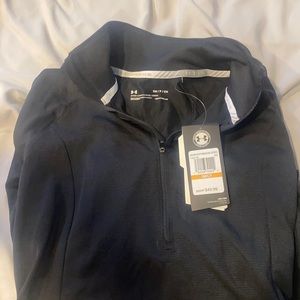 under armour 3/4 zip athletic long sleeve
